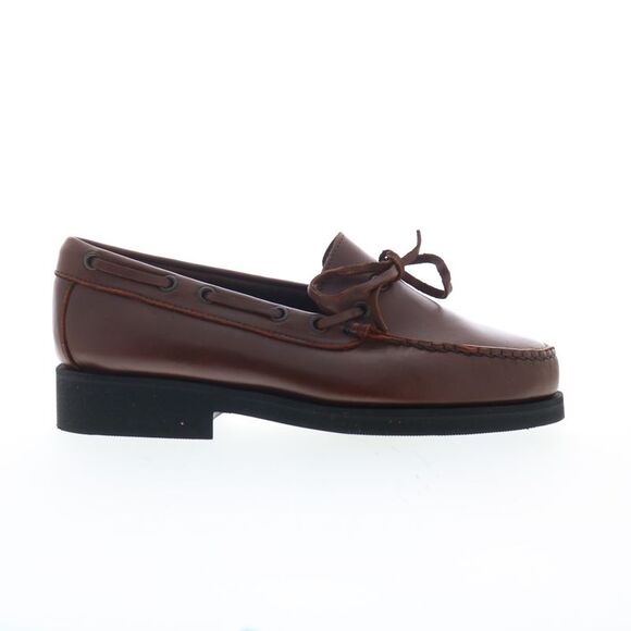 Hitchcock Mens Bow Tie Stre Brown Shoes (NWT)